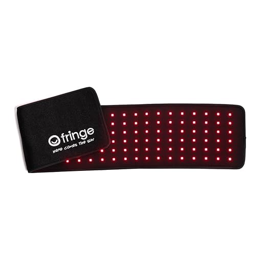 Fringe Red Light Therapy Extra Long Wrap, Both Red Light 660nm and Infrared