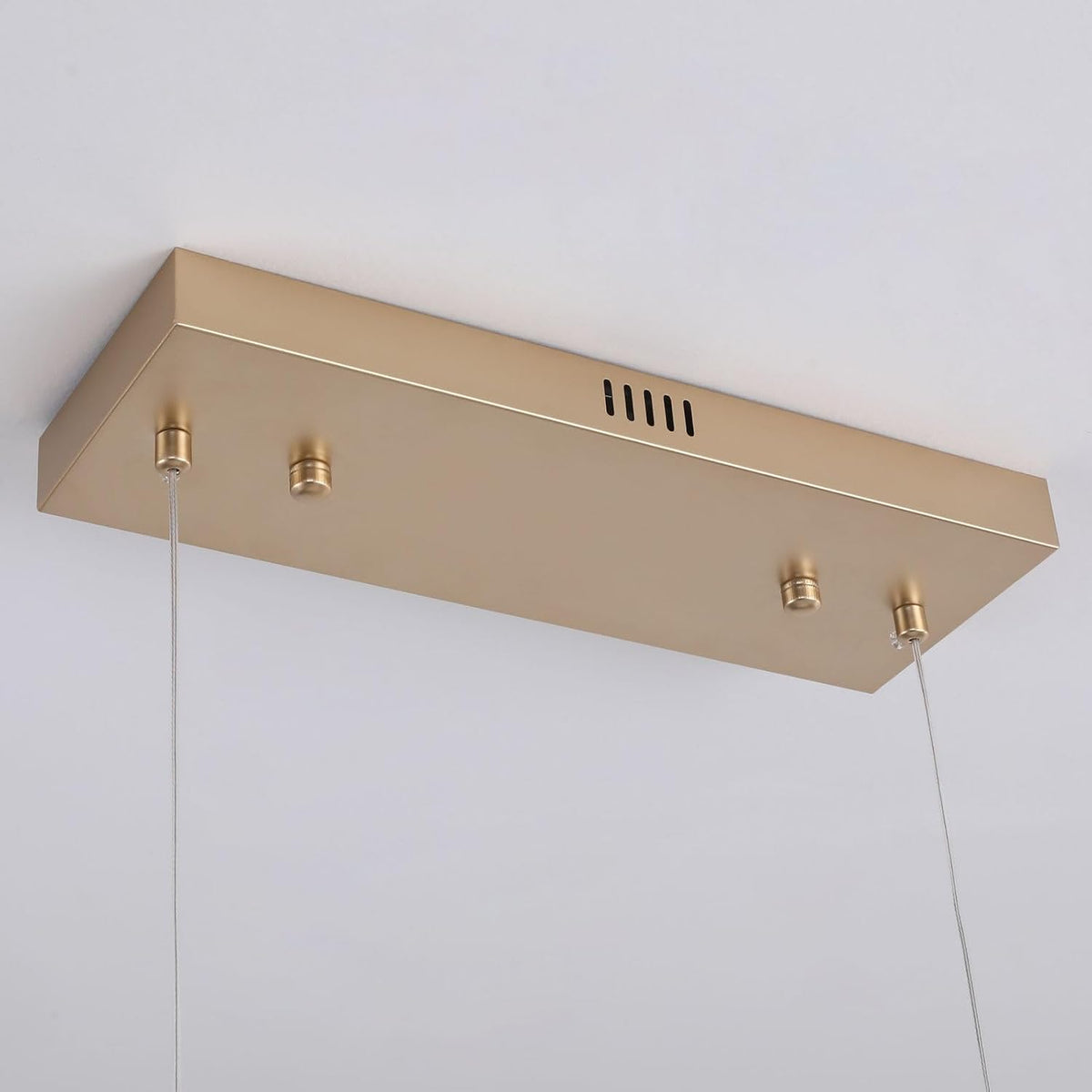 homary Kitchen Island Light with Glass Globes, 51.2" Gold Chandelier Dim...
