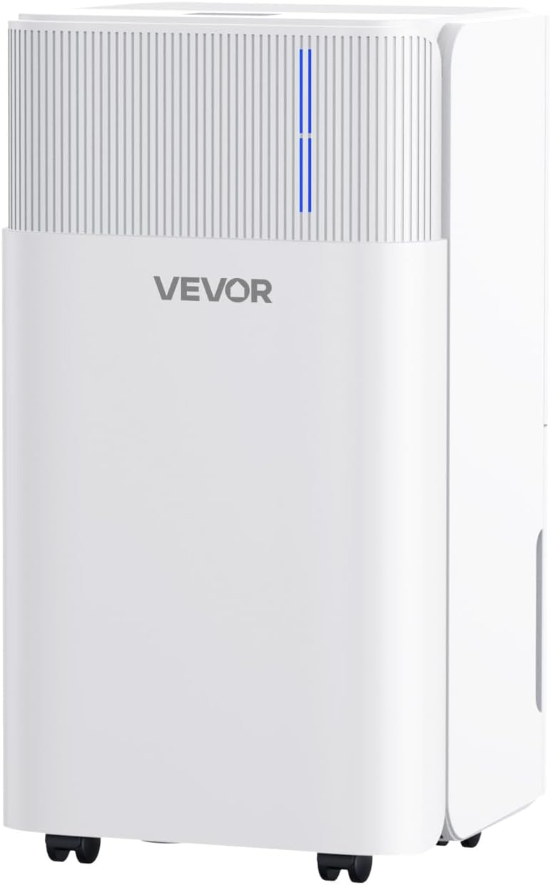 VEVOR Dehumidifier 30 Pints 1500 Sq.Ft Smart Humidity Control for Home
