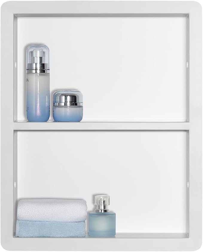 Shower Niche 14x18, Recessed Medicine Cabinet Without Mirror, 304 Stainless