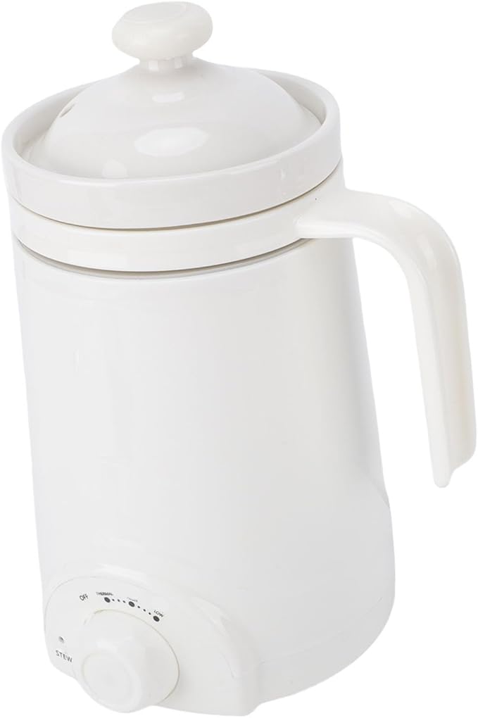 Electric Stew Cup Portable Ceramic Soup Maker 500ml 70W