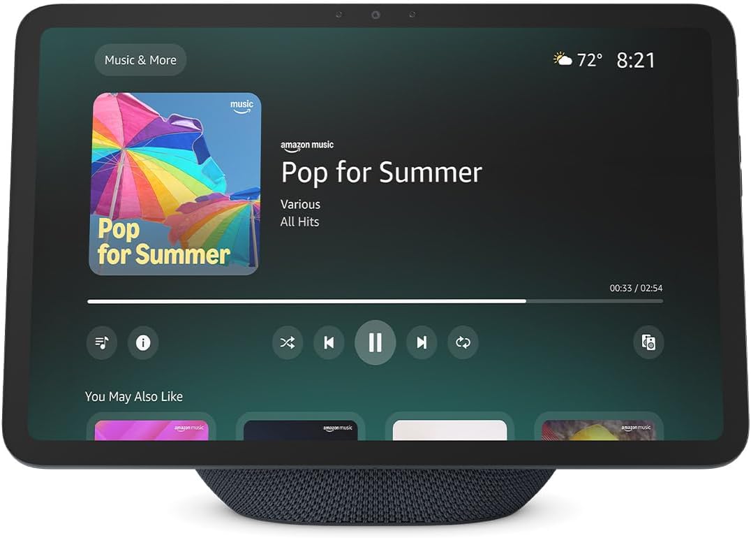 Amazon Echo Show 11 (newest model), Vibrant Full-HD 11" display with mor...