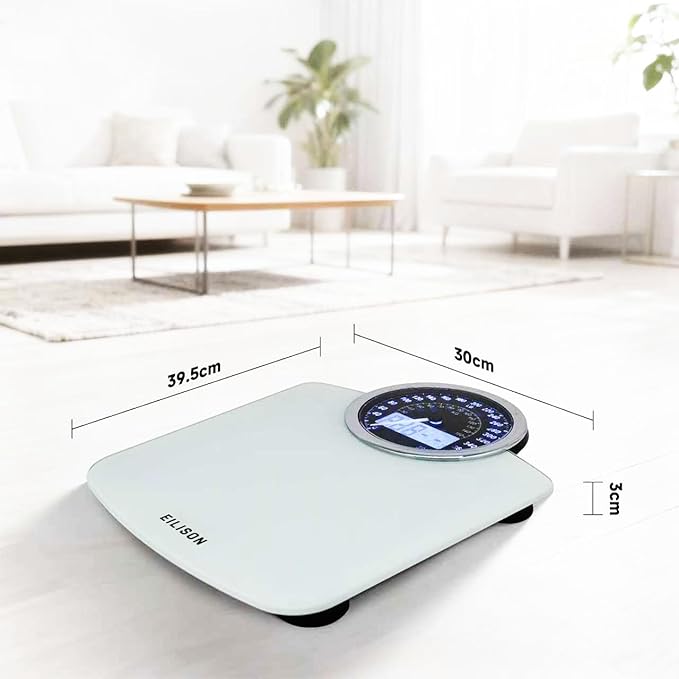 EILISON Highly Advance 2-in-1 Digital & Analog Weighing Scale