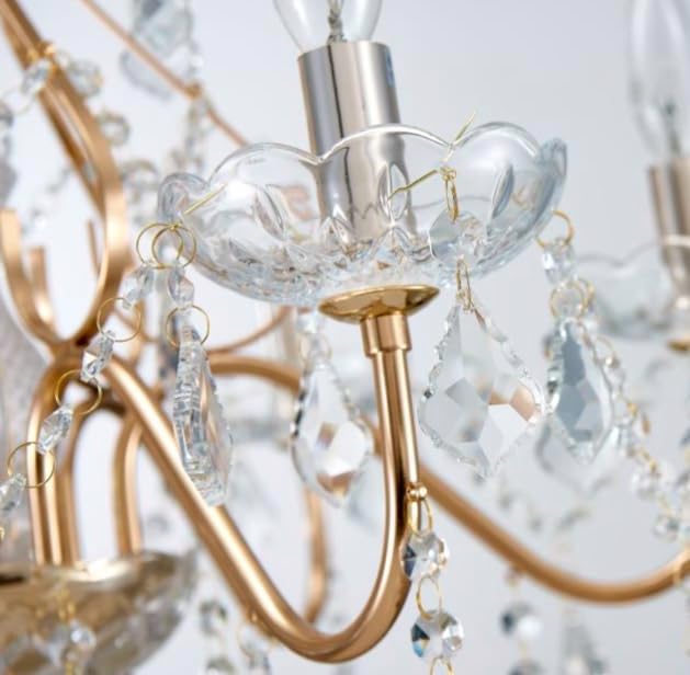 Saint Mossi 6 Light Crystal Chandelier Light Fixture Modern Chandelier Crysta...