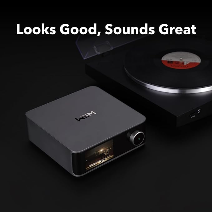WiiM Ultra Music Streamer & Digital Preamp | 3.5" Touchscreen, Compa...