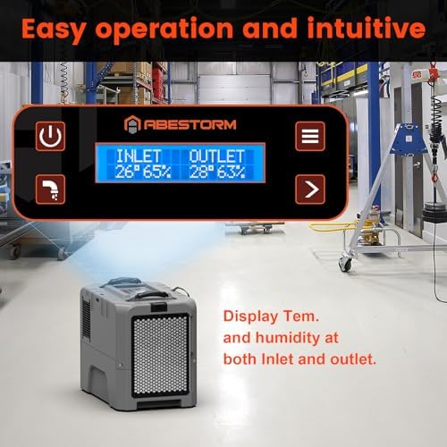 180 PPD LGR Commercial Dehumidifier with Pump and Drain Hose