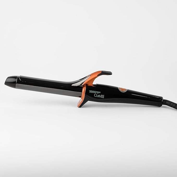 TAIFF Curves Professional Black Titanium Curling Iron – High-Performance Hair