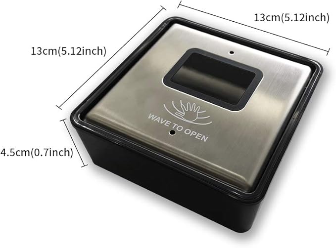 Olideauto Olide-120B Touchless Automatic Door Opener Wave Sensor Switch to (2...