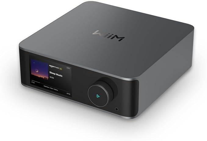 WiiM Ultra Music Streamer & Digital Preamp | 3.5" Touchscreen, Compa...
