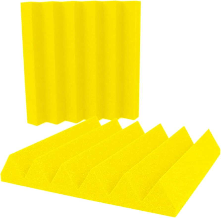 Foam Factory Inc 24 Pack Color Acoustic Foam Panel Studio Soundproofing Wedge