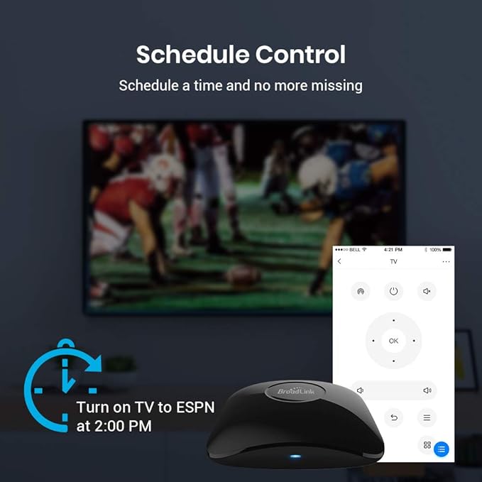 Broadlink RM4 pro Smart IR/RF Remote Control Hub
