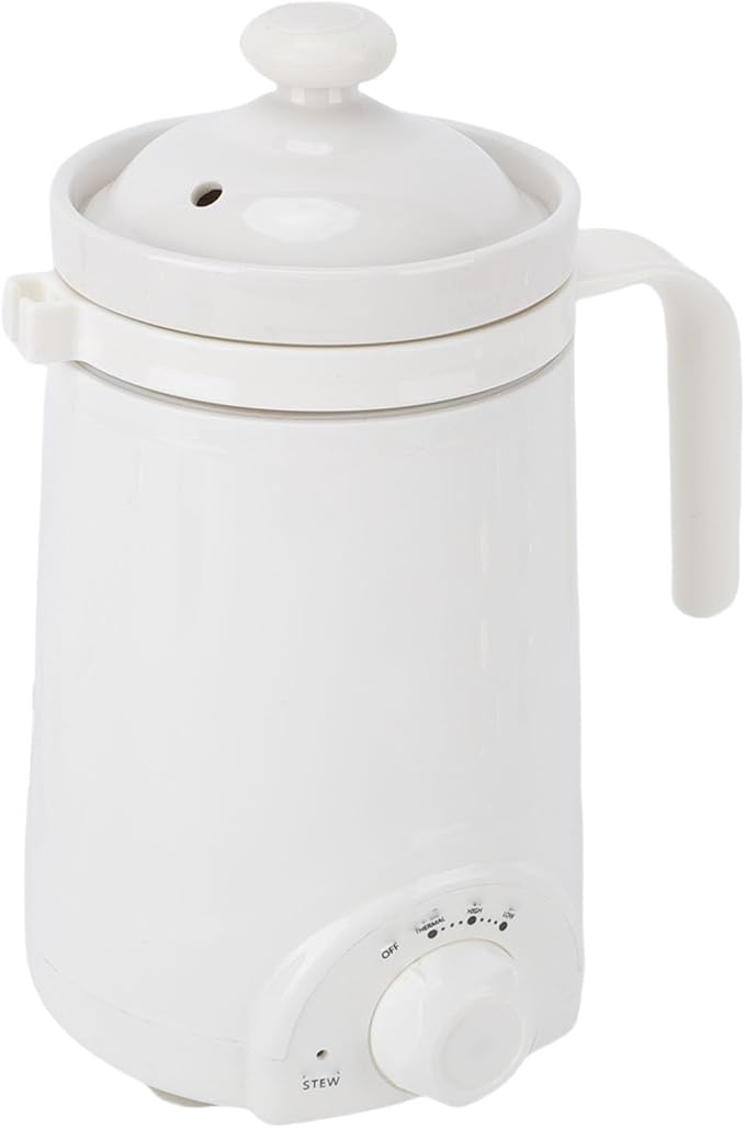 Electric Stew Cup Portable Ceramic Soup Maker 500ml 70W