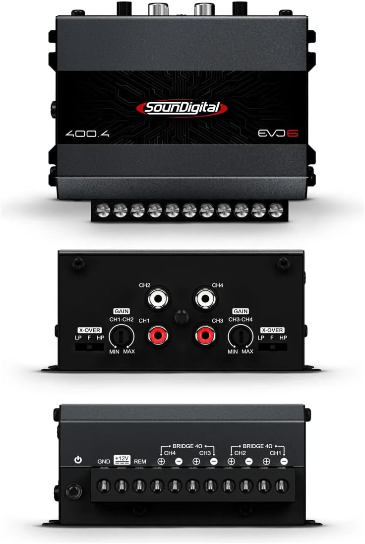 SounDigital Amplifier (400W 4 Channels)