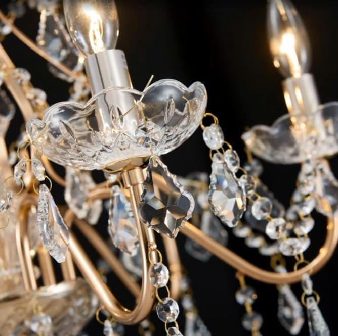Saint Mossi 6 Light Crystal Chandelier Light Fixture Modern Chandelier Crysta...