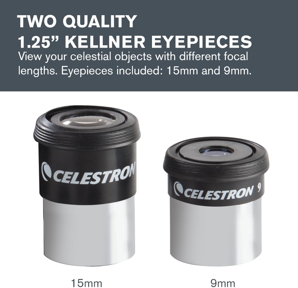 Celestron PowerSeeker Telescope Accessory Kit – Eyepieces & Filters