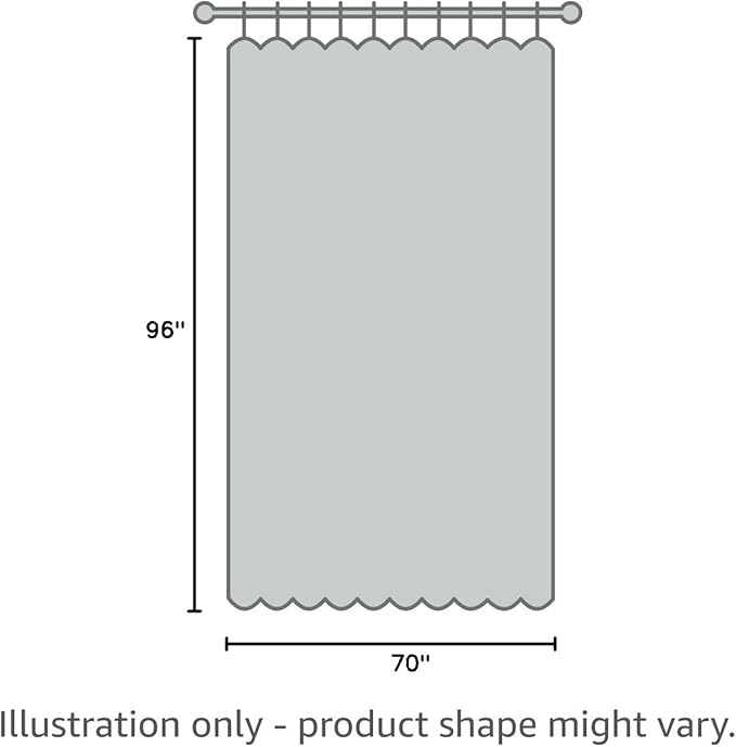 JIUZHEN Blackout Curtains for Bedroom (Set of 2)