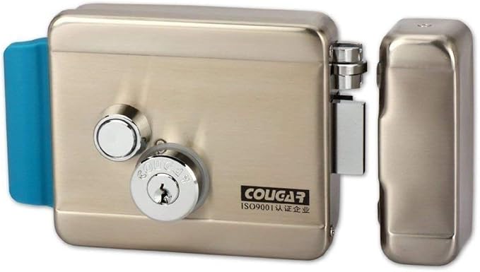 AMOCAM Electric Electronic Door Lock 6pcs Computerized Doted Keys DC 12V