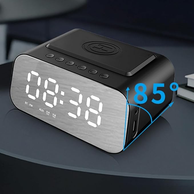 IHAO 7in1 Multifunctional Digital Alarm Clock