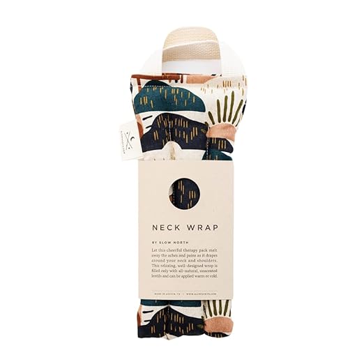 Slow North Hot & Cold Neck Shoulder Wrap: Natural Relief from Shoulder an...