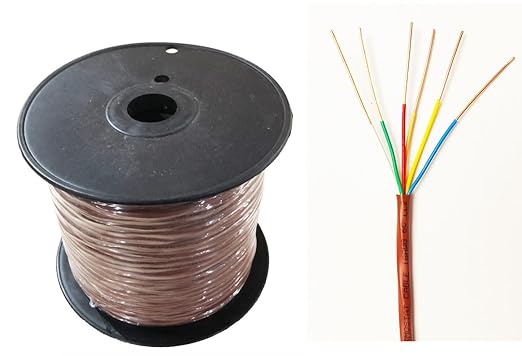 eastwire 18/6 250ft Thermostat Doorbell HAVC Heating Control Cable Wire