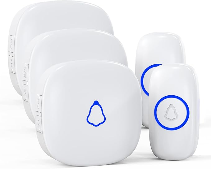 Wireless Doorbell, Remote Door Bell Ringer Wireless Long Range 1000FT, Matt