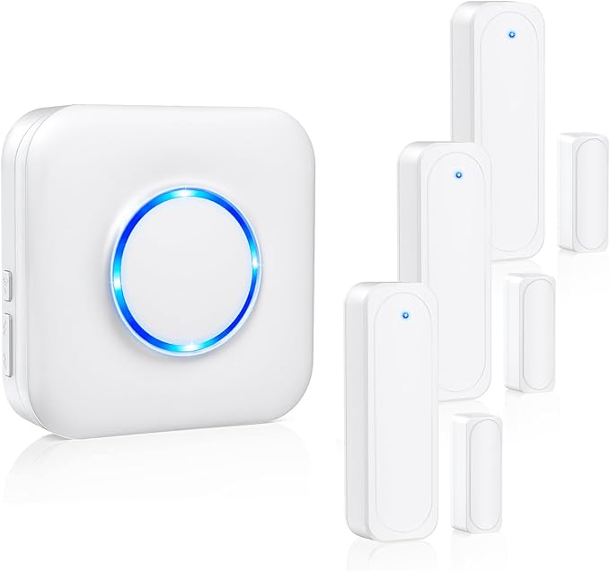 Door Chime, Satisure Wireless Door Open Contact Sensor Alarm Chime