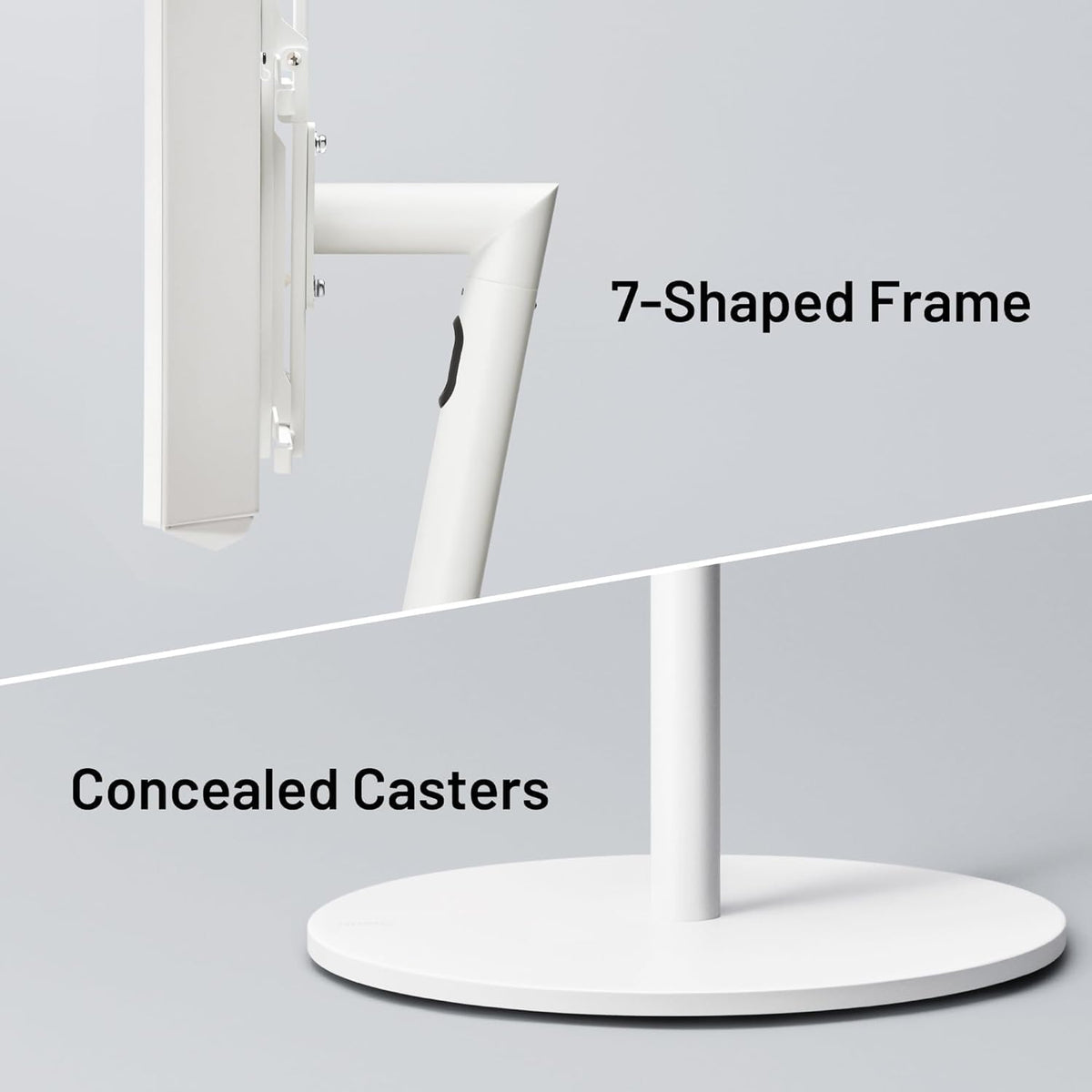 SEVEN STAND Rolling TV Stand, Large Type, 45-80 inch