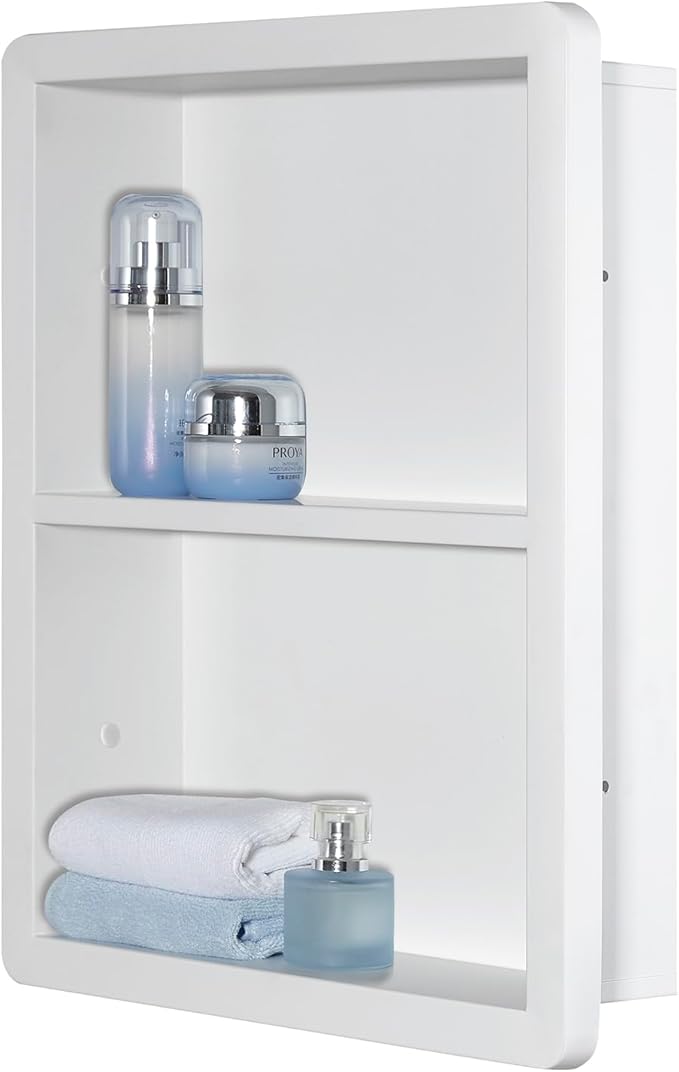 Shower Niche 14x18, Recessed Medicine Cabinet Without Mirror, 304 Stainless