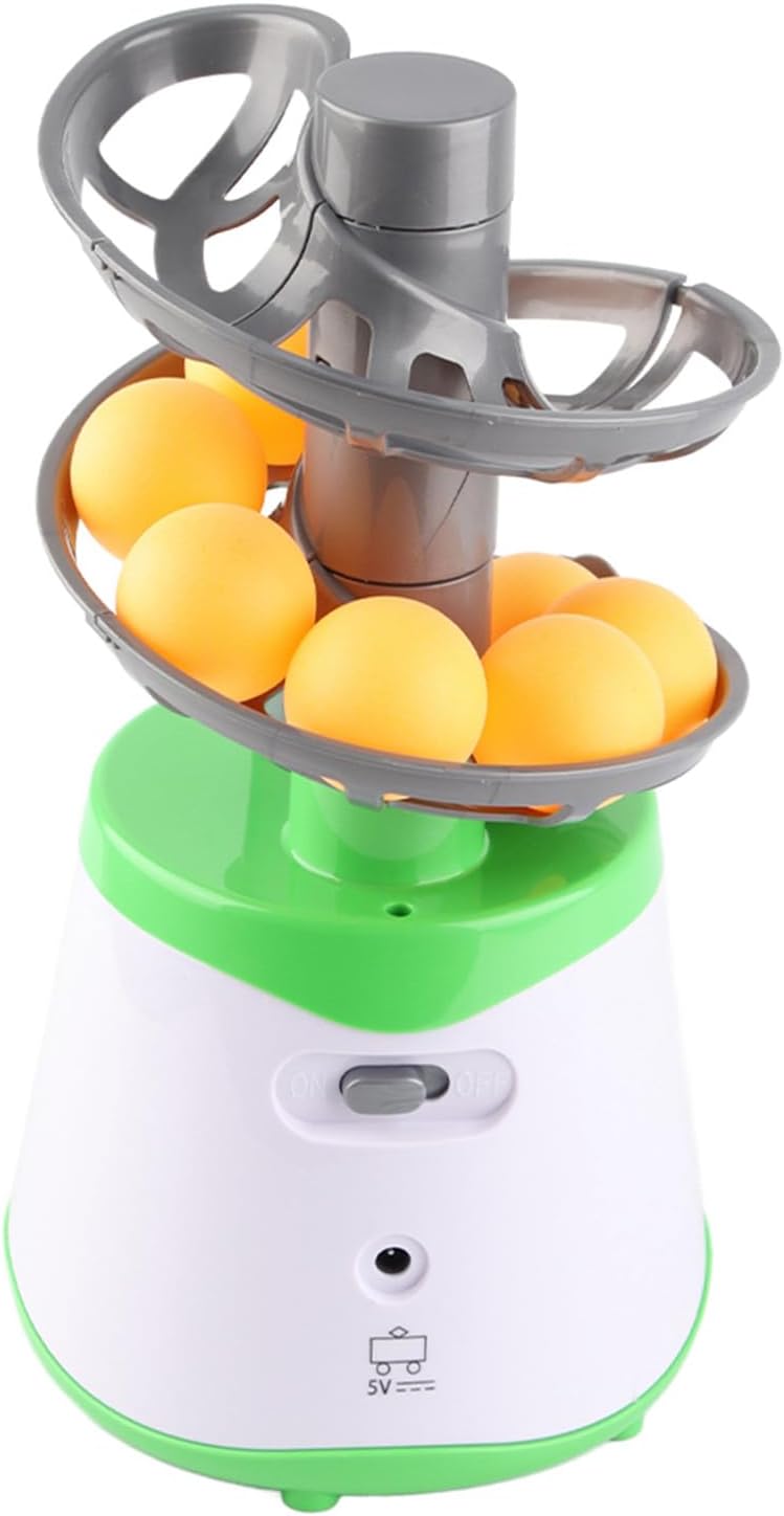Vbestlife Automatic Machine for Beginners, 10 Balls Table Tennis Trainer Ball...