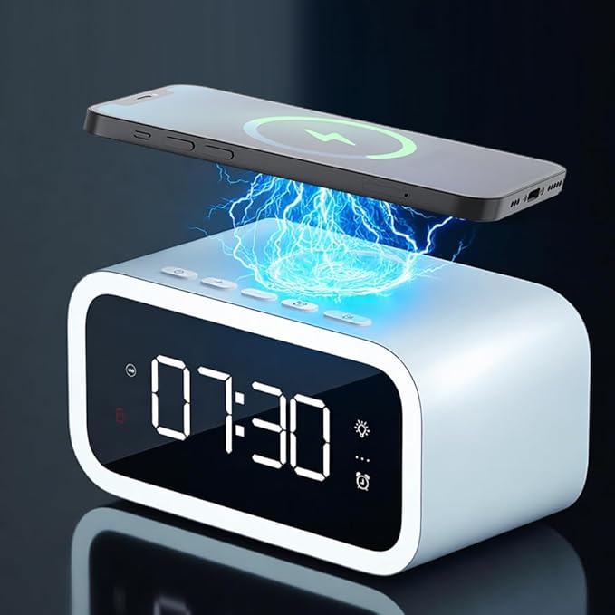 AYI 4in1 Smart Wireless Charging Alarm Clock