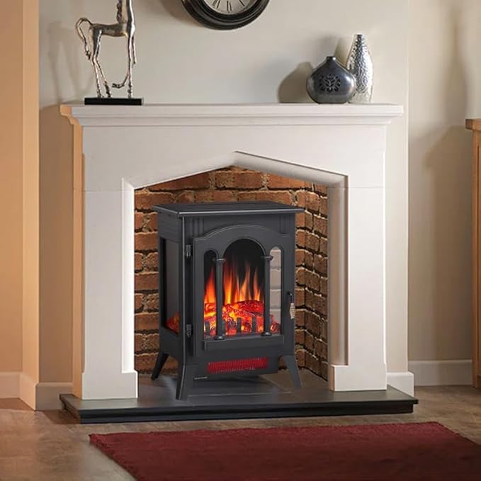 Electric Fireplace Stove Heater
