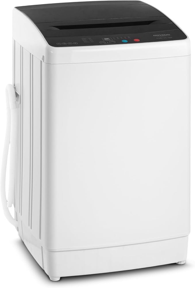 ROVSUN 30LBS Washing Machine, Full-Automatic Portable Washer