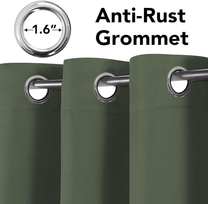 H.VERSAILTEX Ultra Soft Microfiber Thermal Insulated Antique Copper Grommet (...