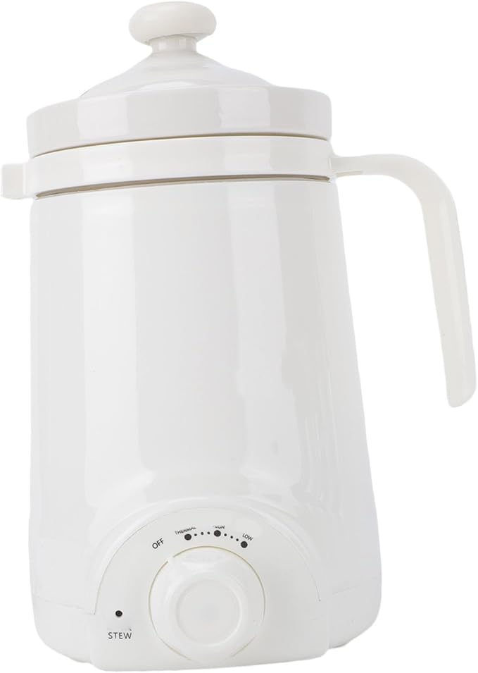 Electric Stew Cup Portable Ceramic Soup Maker 500ml 70W