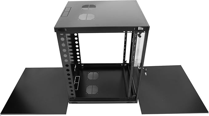 12U Server Cabinet Wall Mount Rack Enclosure