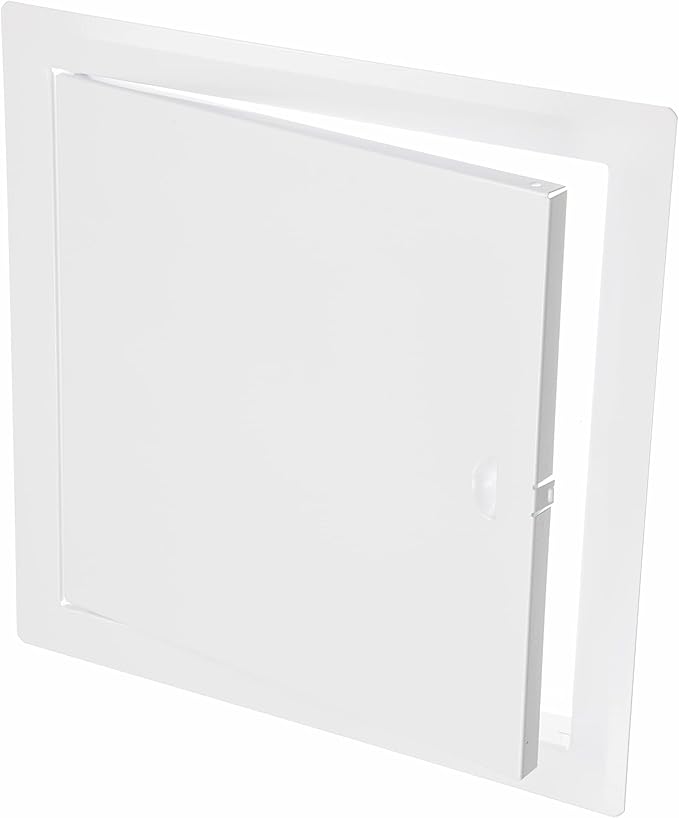 10" x 10" White Metal Access Door. Plumbing, Electricity, Alarm Wall Access