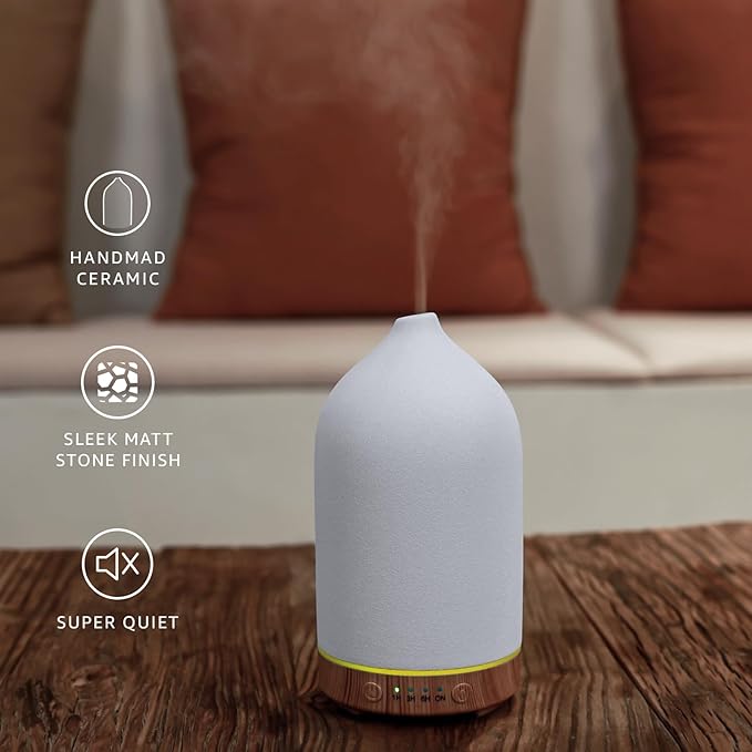 200ML Ceramic Essential Oil Diffuser (Set of 2)
