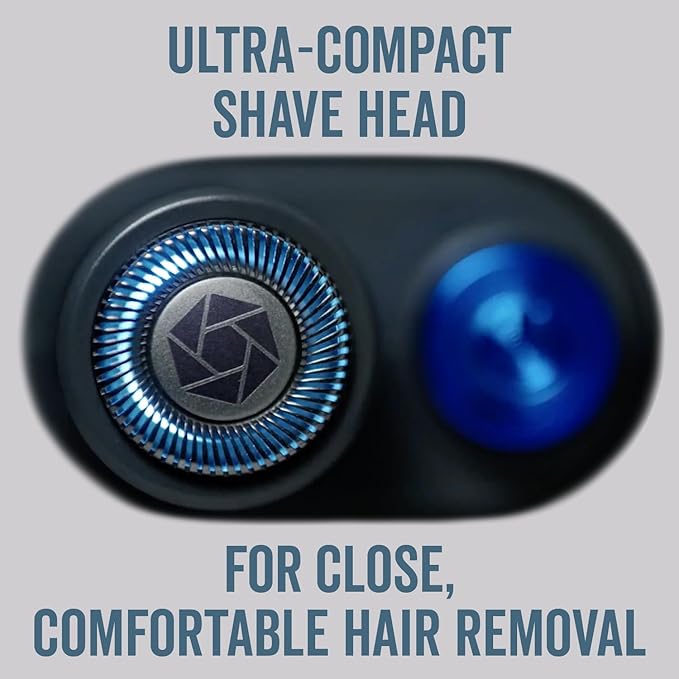 Microtouch Titanium Edge Ear & Nose Trimmer – Dual Rotary Blade Heads