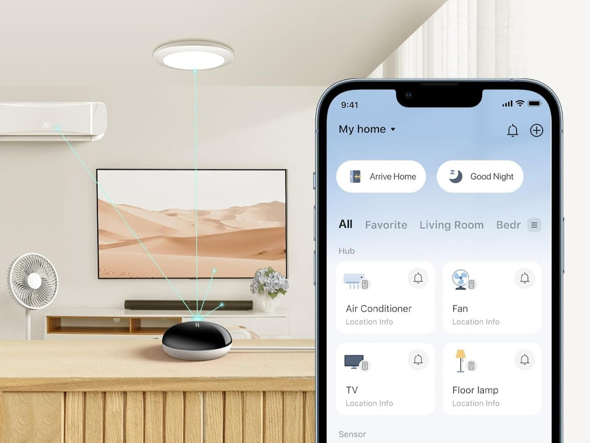 Tapo Smart IR & IoT Hub w/ Chime, Matter-Certified, H110, Universal Remote