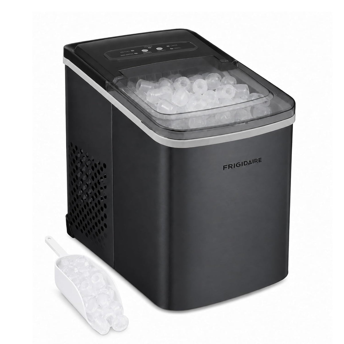 Frigidaire Countertop Portable, 26 lb per Day Bullet Ice Maker Machine