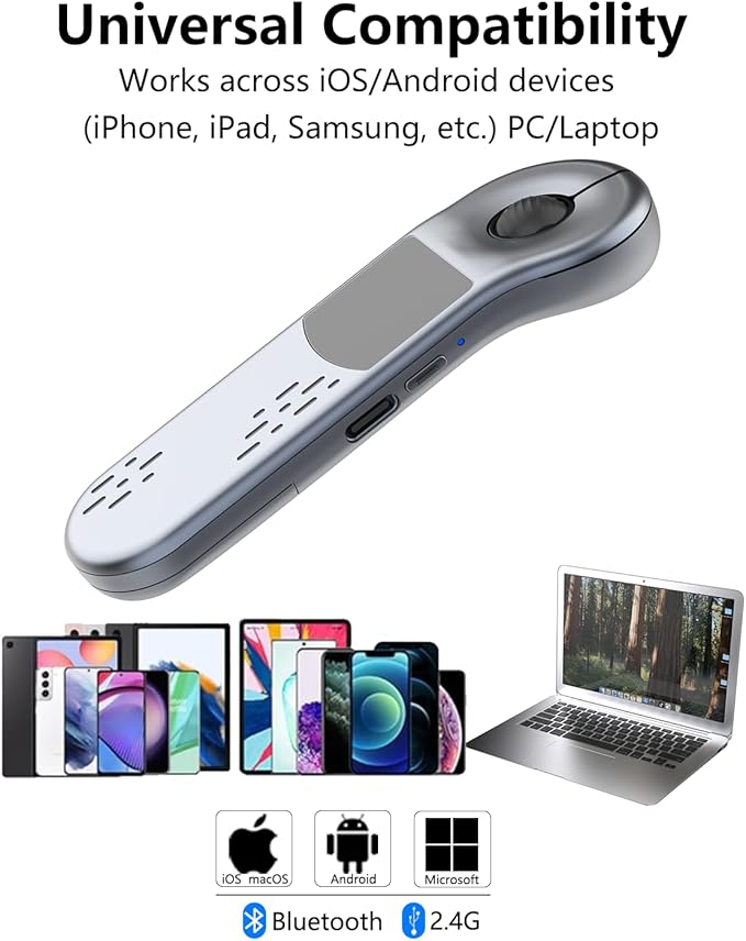 GUVOHUT Air Mouse for PC/iOS/Android