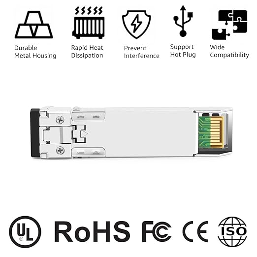 OPSTRAN 10GBASE-LR SFP+ Optical Transceiver Module Compatible (4 Pack)