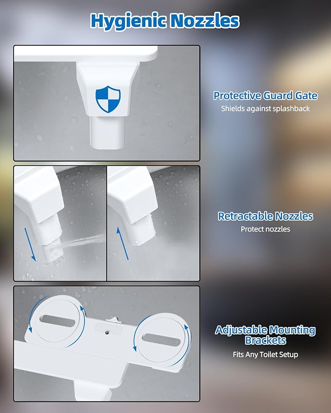Hibbent 2 Pack Bidet Attachment