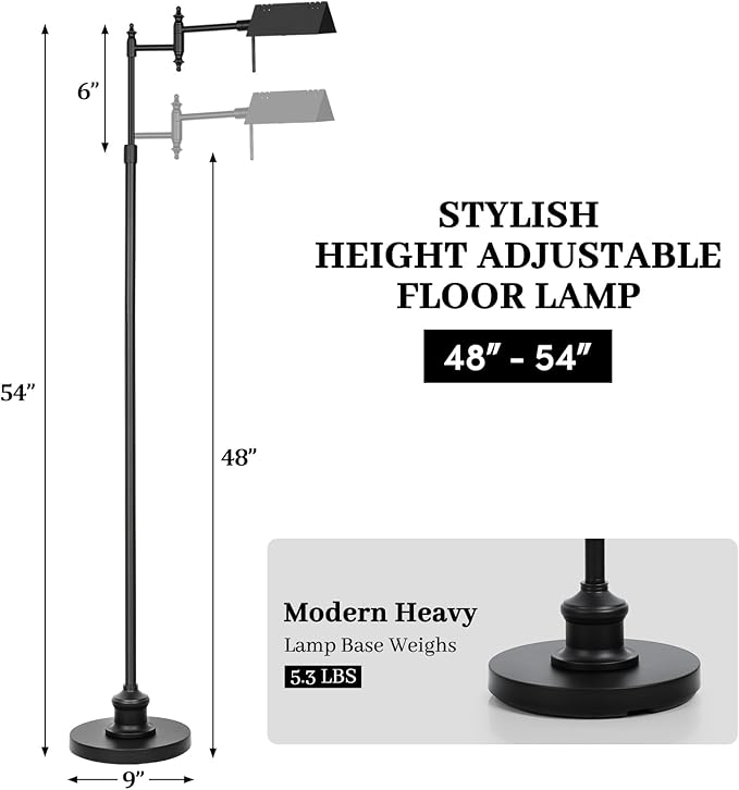 Bairth Dimmable Pharmacy Floor Lamp