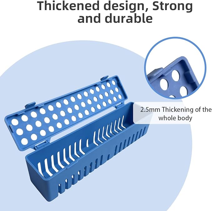 Dental Autoclave Sterilization Cassettes Rack Box Dental Instrument Cassette ...