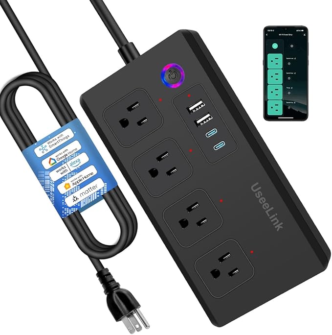 Matter Smart Power Strip, Works