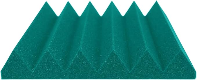 Foam Factory Inc 24 Pack Color Acoustic Foam Panel Studio Soundproofing Wedge