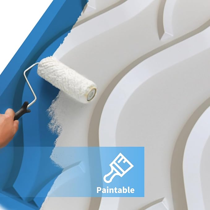 Art3d Decorative 3D Wall Panel, 32 Sq.FT PVC Interior Wall Decor
