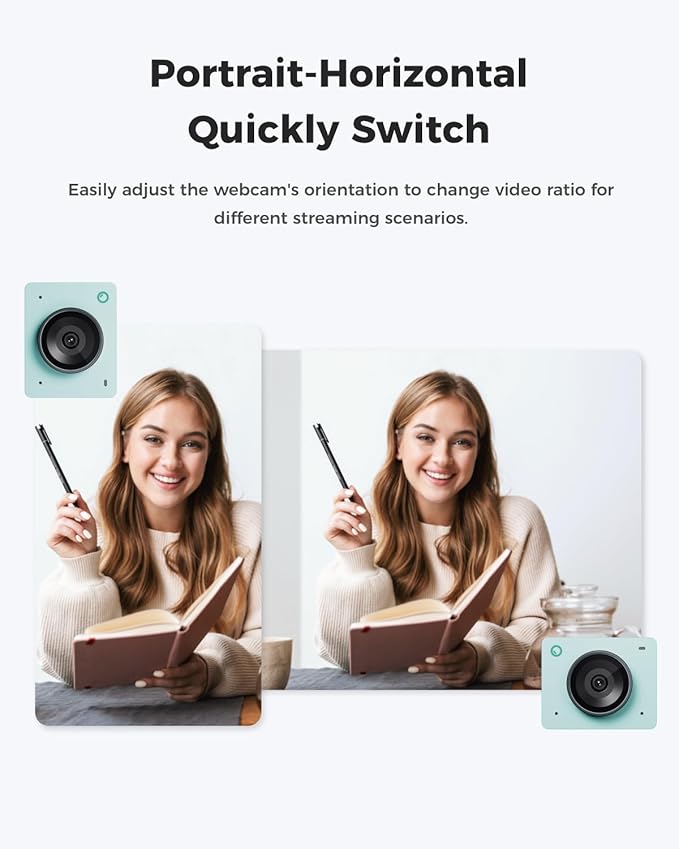 OBSBOT Meet 2-4K Webcam for PC