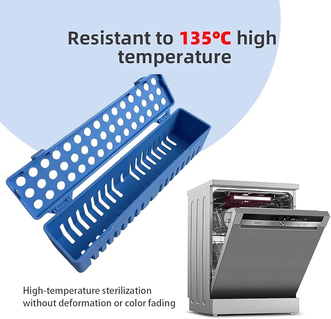 Dental Autoclave Sterilization Cassettes Rack Box Dental Instrument Cassette ...